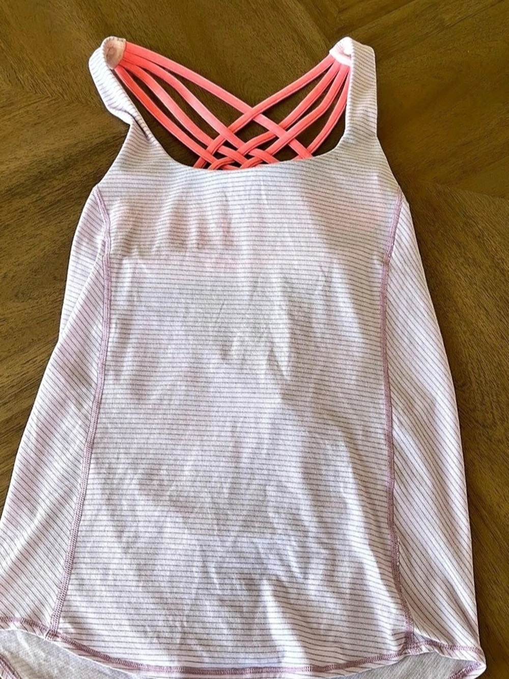lululemon Run: Back On Track Tank Pink & Purple